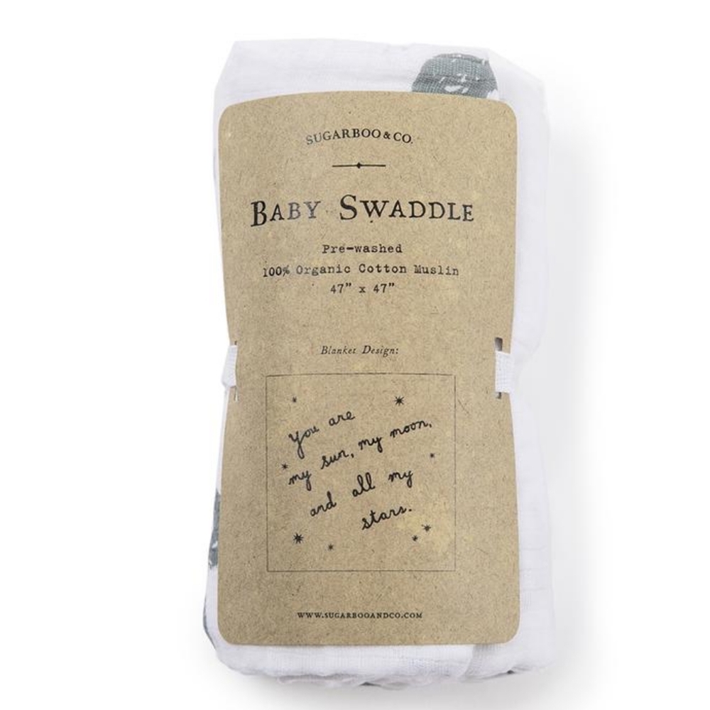 🆕NWT Organic Muslin Baby Swaddle